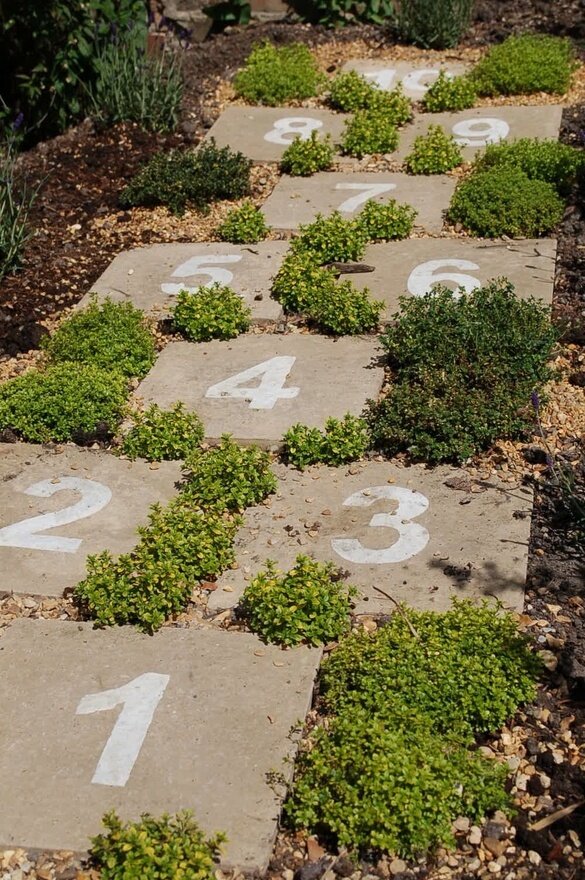 Garden Hopscotch